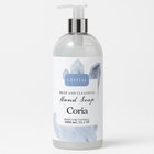 Săpun lichid pentru mâini Coria Crystal, flacon cu pompă 1000 ml