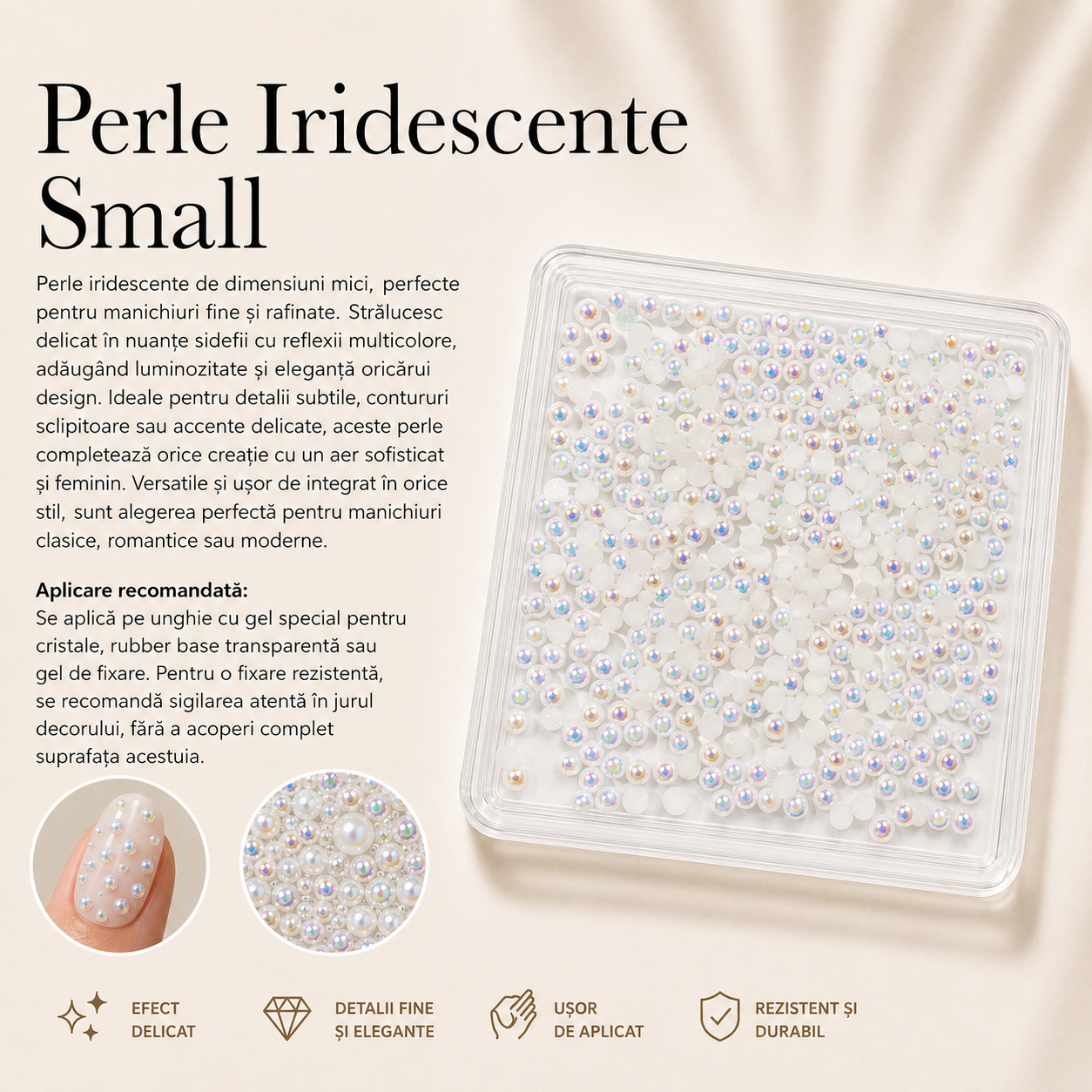 Image of Nail Art Pearl Iridiscent