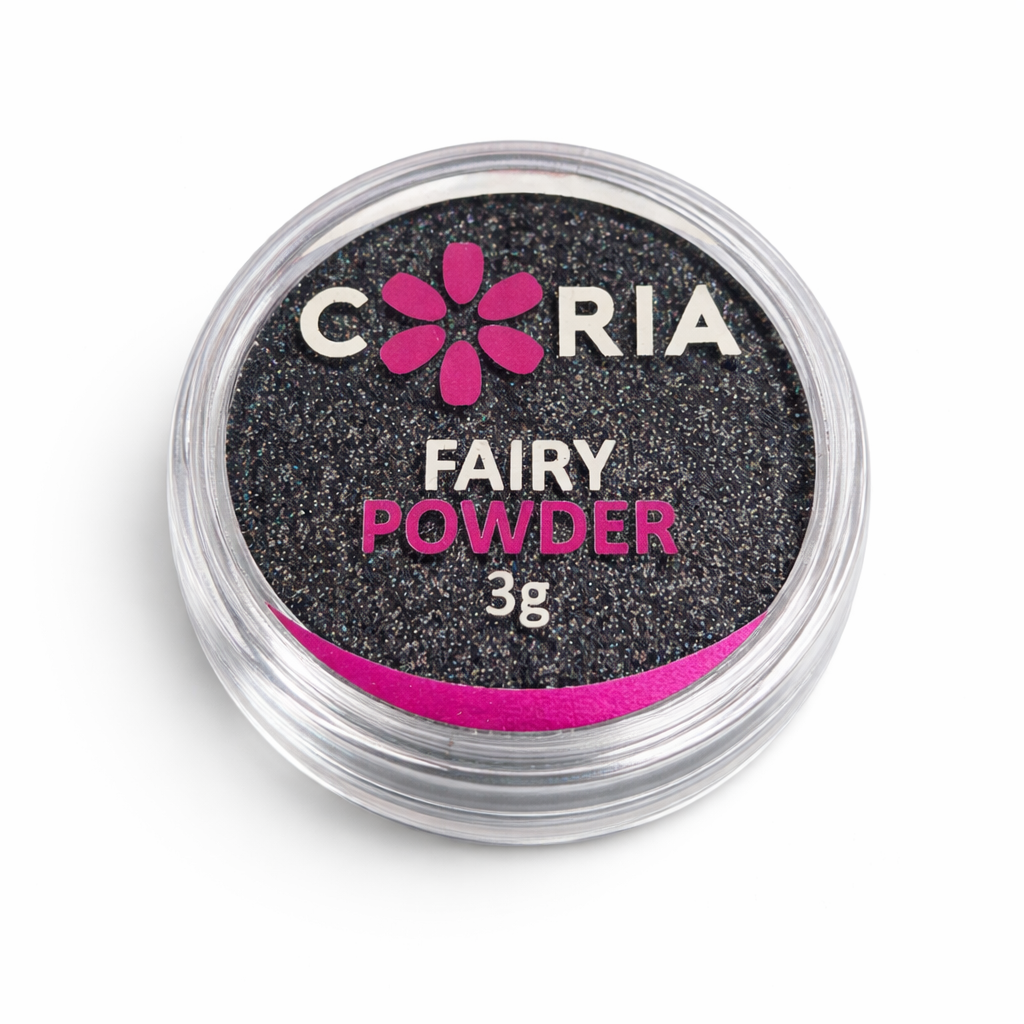 Image of Decor Glitter Black Inserții AB (super shiny)