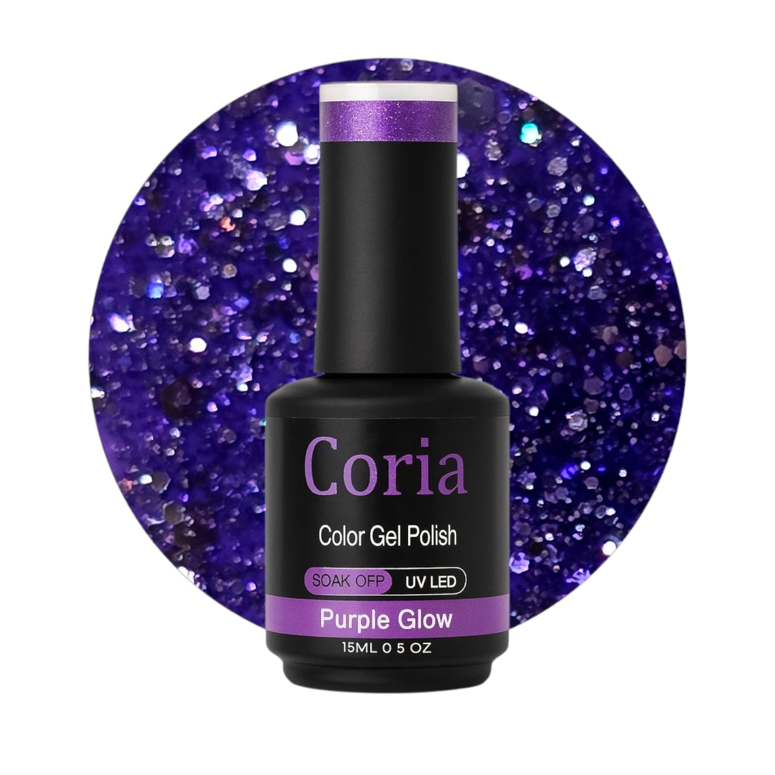 Image of Oja Semi Coria 15 ml Purple Glow 165