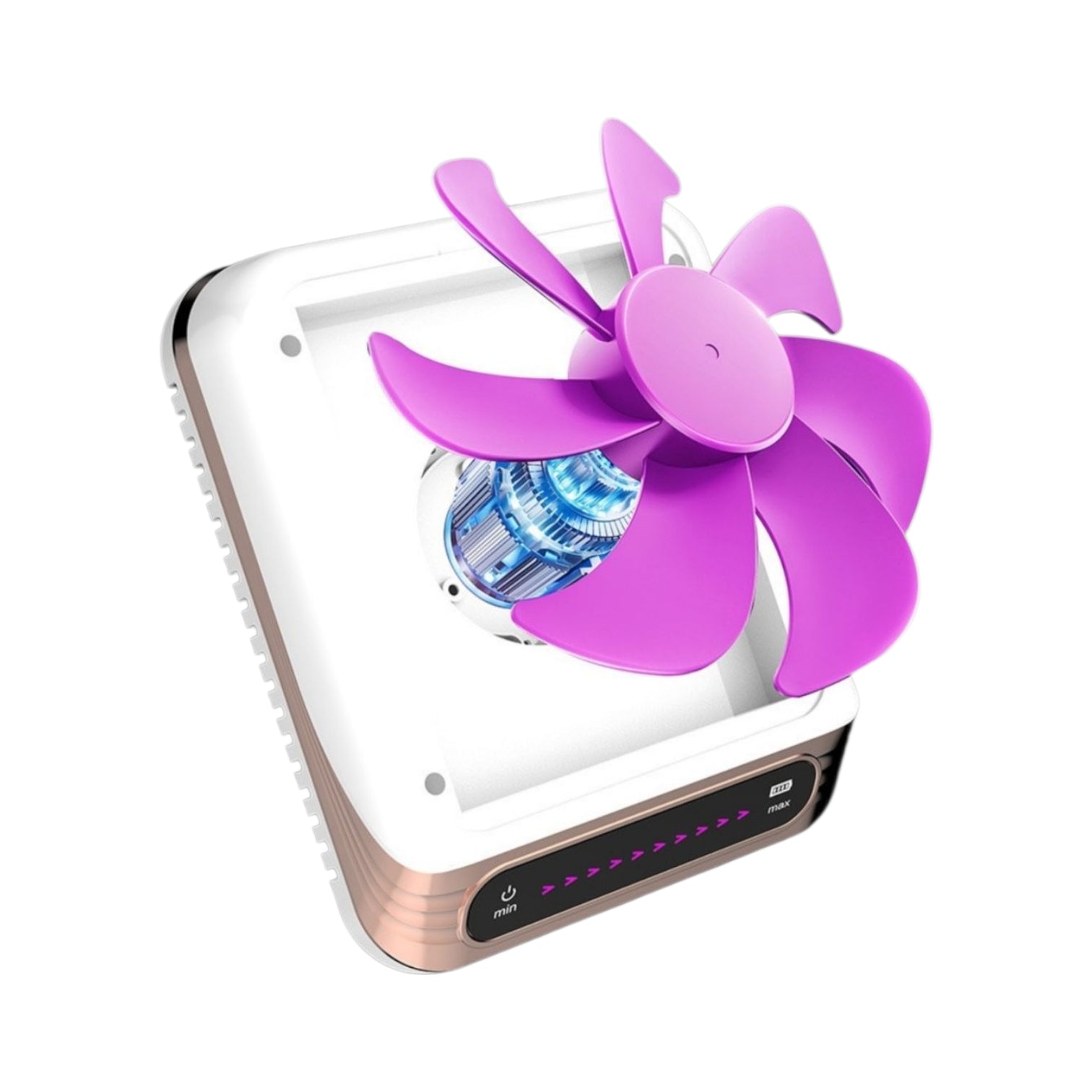 Image of Aspirator Colector Praf Profesional de  Unghii, 85W Silver