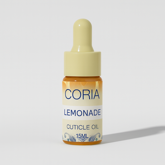 Ulei pentru cuticule Lemonade Coria, flacon 15 ml cu pipetă