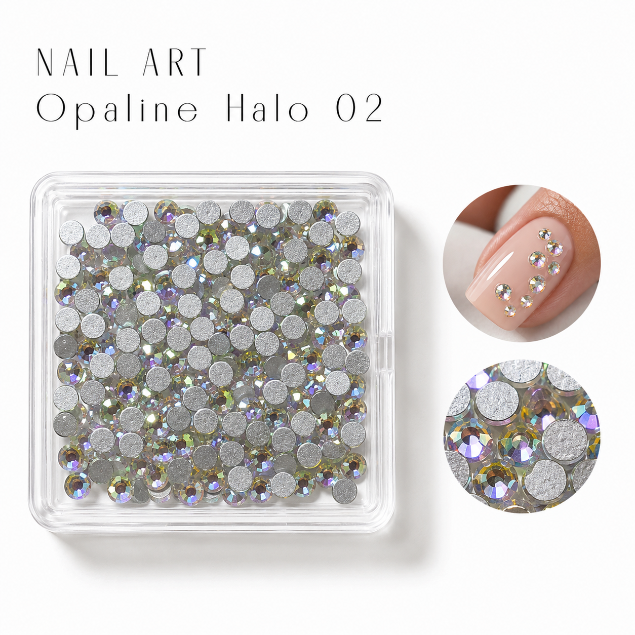 Image of Nail Art Opaline Halo 02