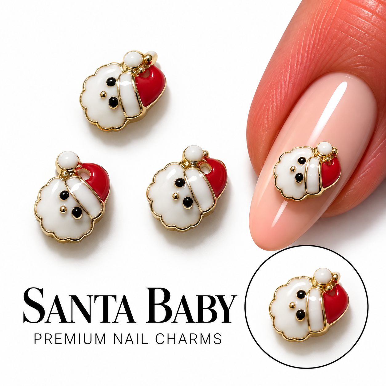 Image of Nail Art Santa Baby