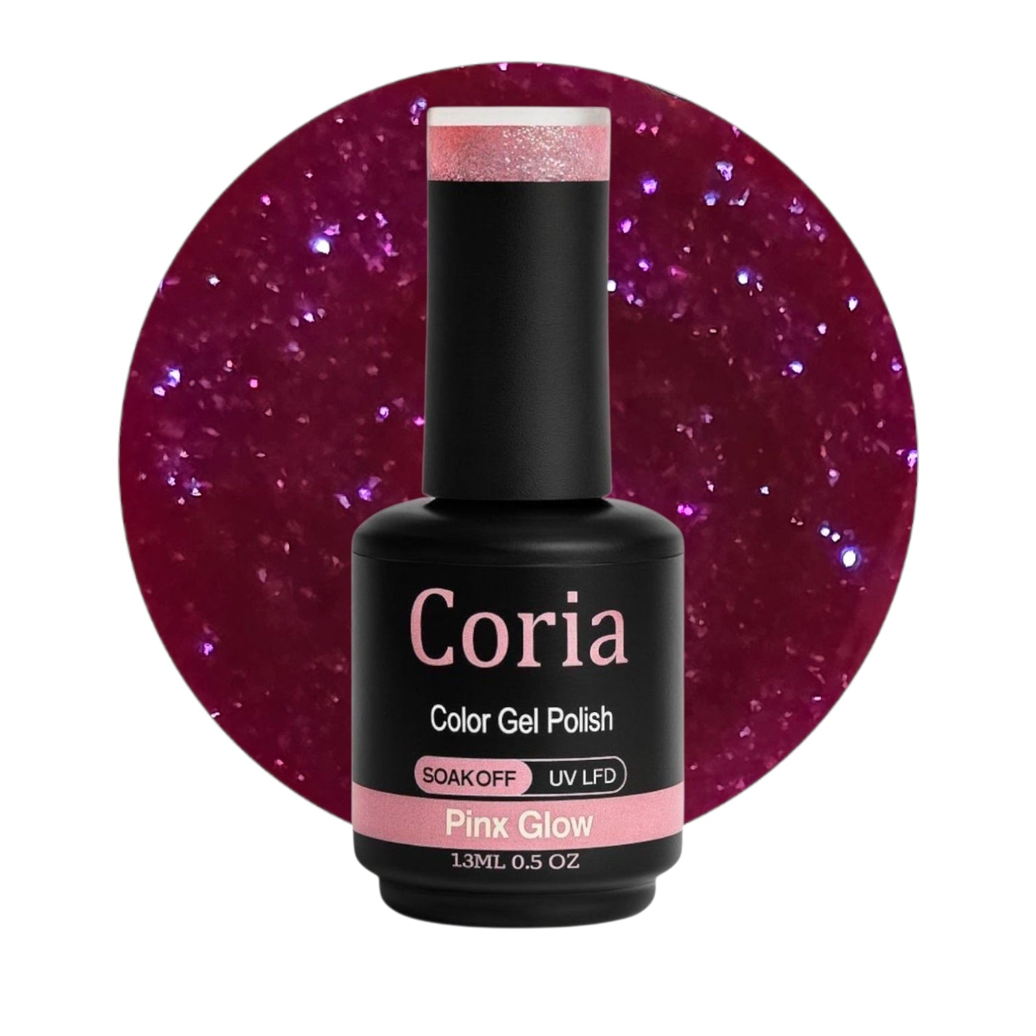 Image of Oja Semi Coria 15 ml Pink Glow 118