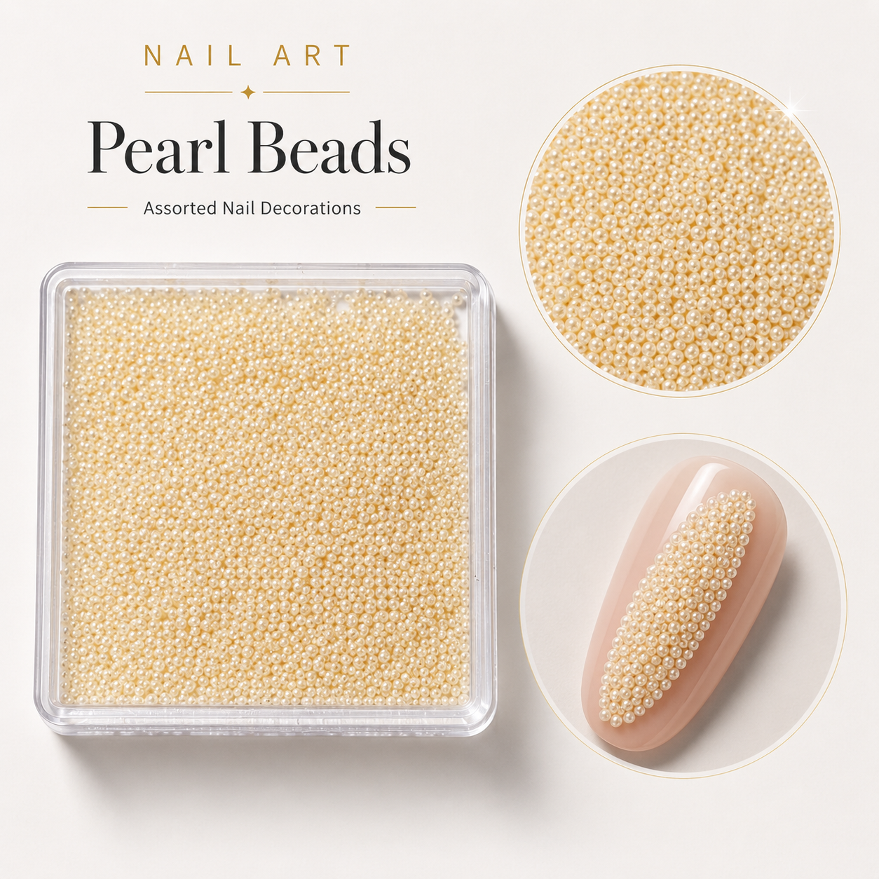 Image of Nail Art Pearl Beads