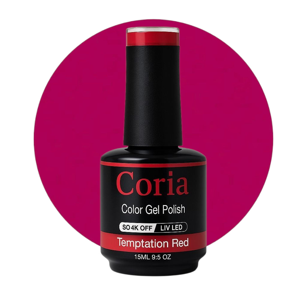 Oja semipermanenta Temptation Red 64