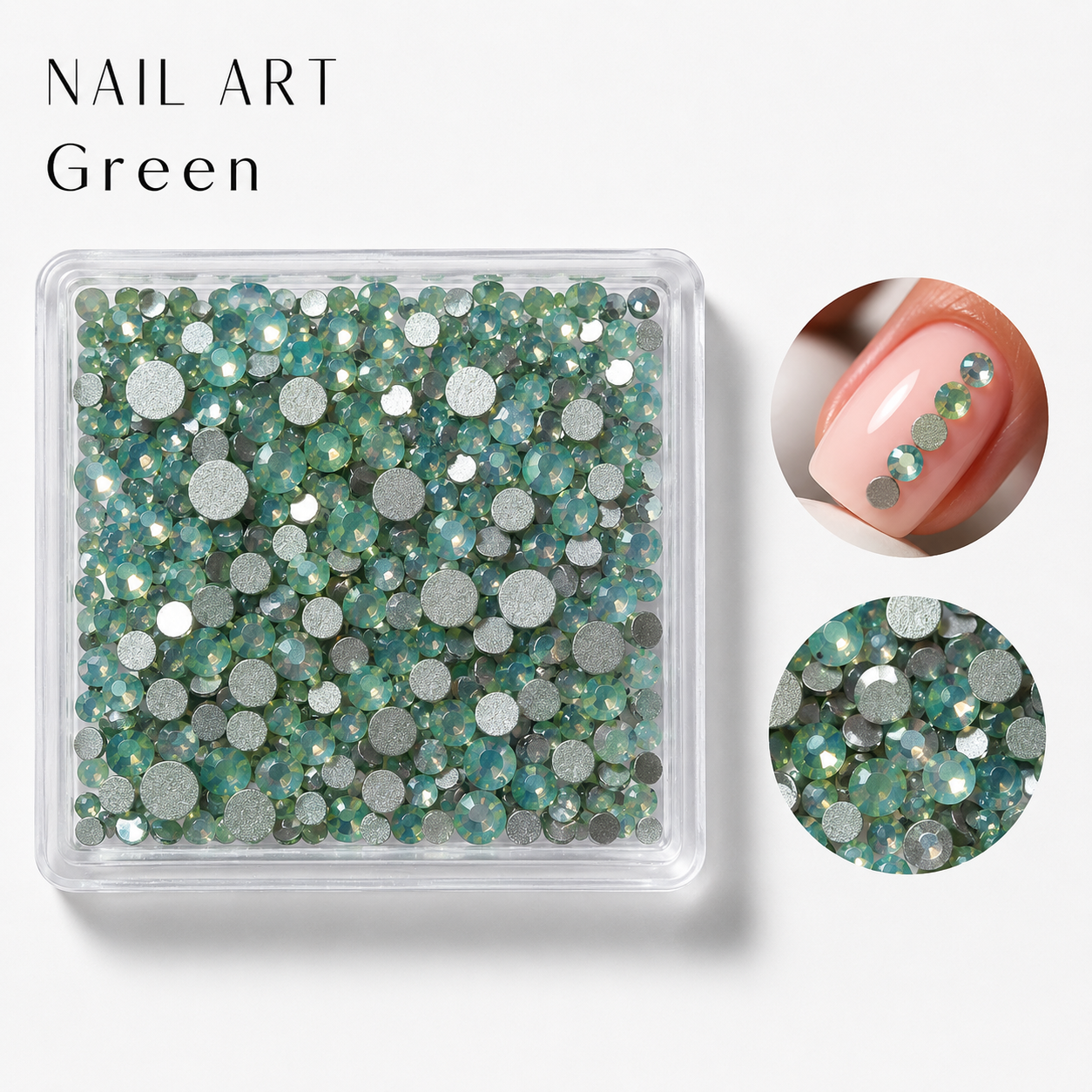 Image of Nail Art Green