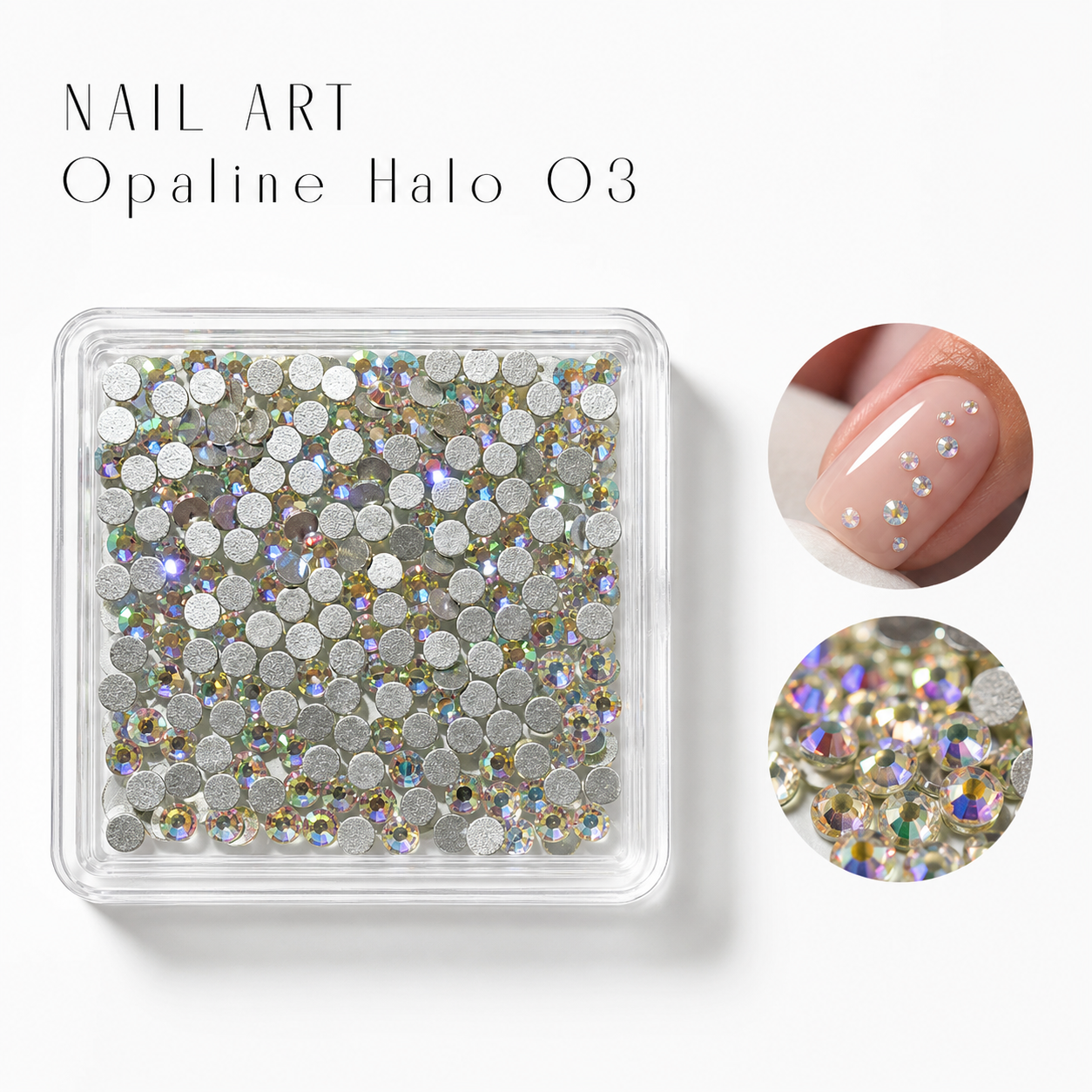 Image of Nail Art Opaline Halo 03
