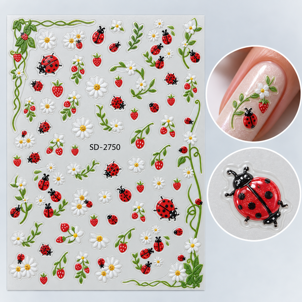 Image of Sticker Nail Art 2750 Halo