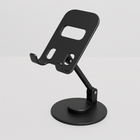 Suport de telefon rotativ 360° Roti, negru