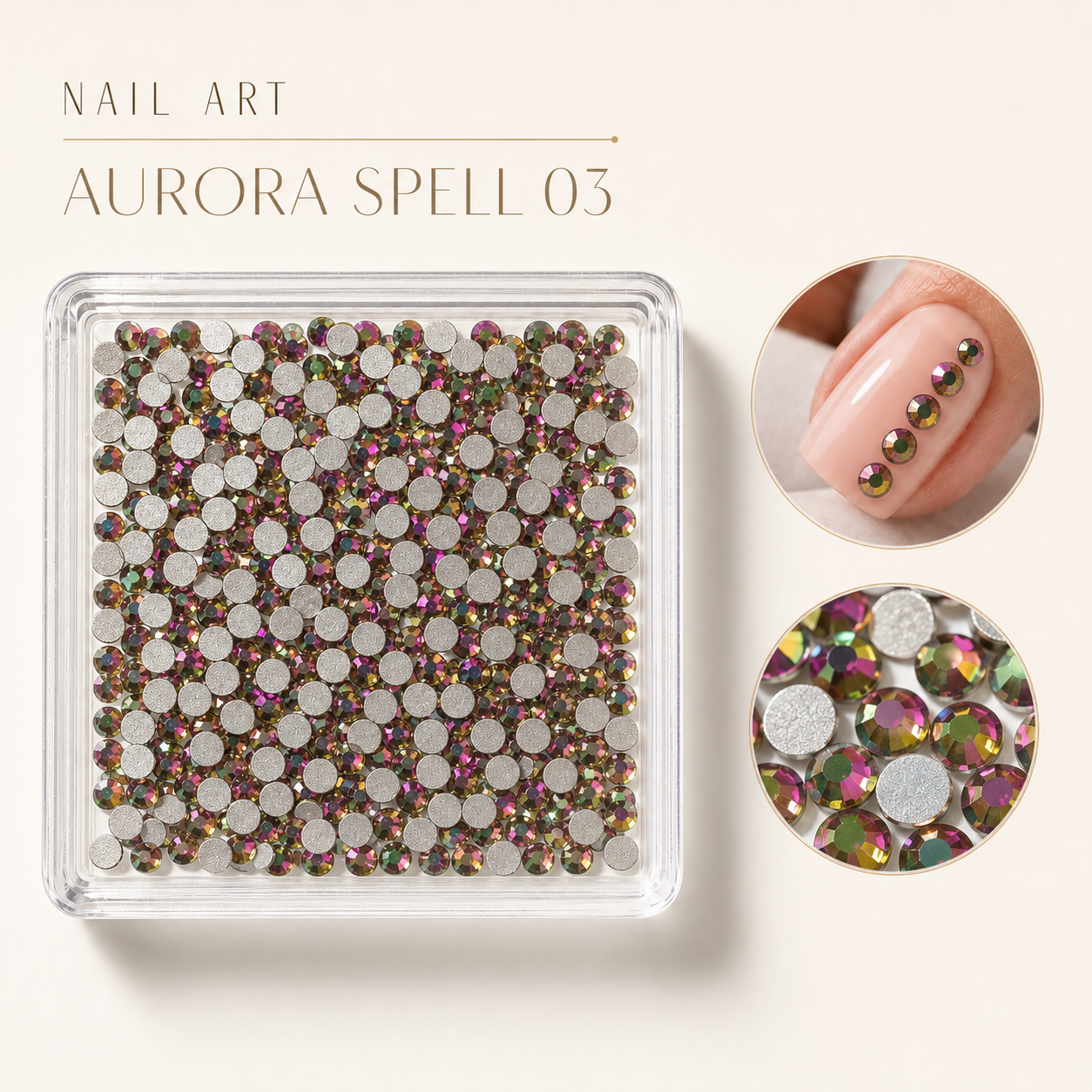 Image of Nail Art Aurora Spell 03