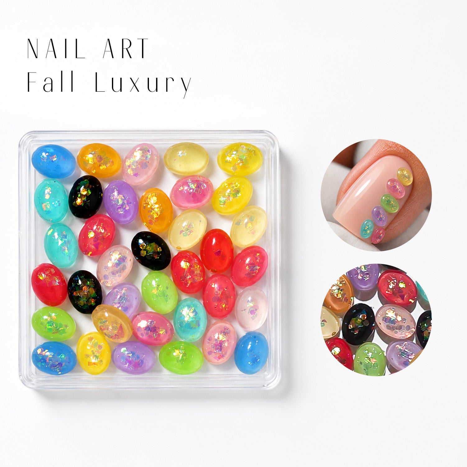 Image of Nail Art Fall Luxury