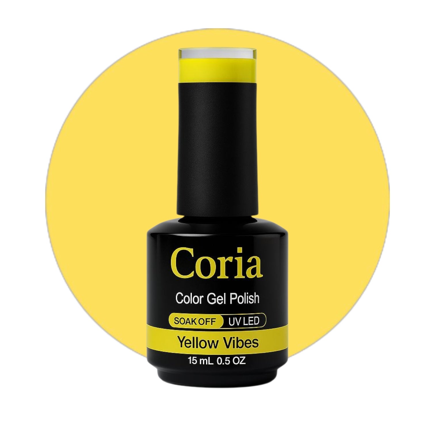 Oja Semi Coria 15 ml Yellow Vibes 13