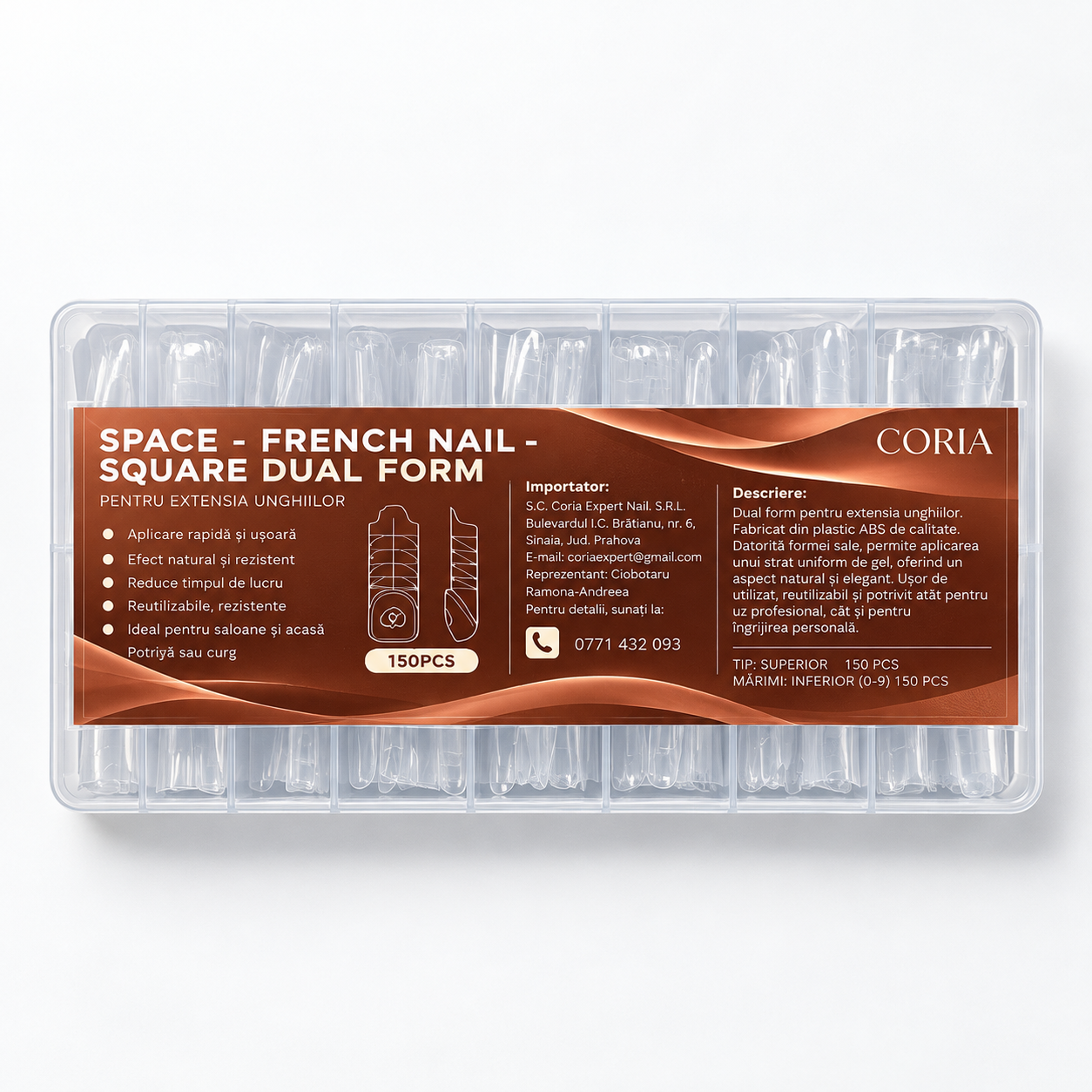 Image of Tipsuri Space French Nail Square
