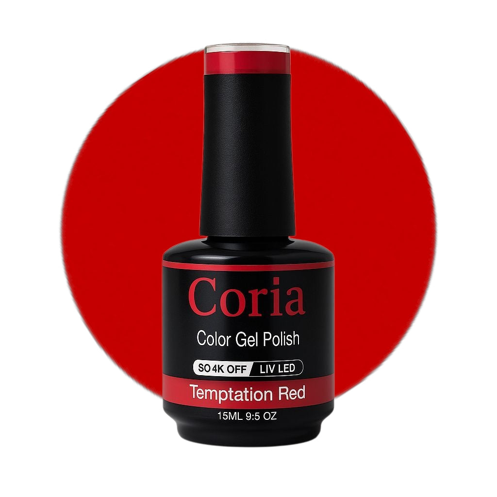 Oja semipermanenta Temptation Red 55