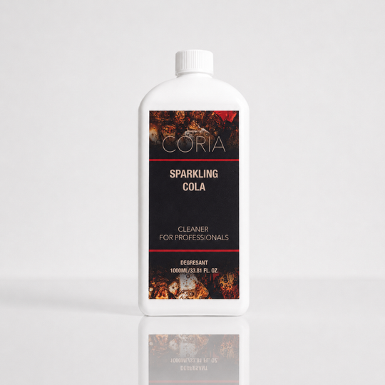 Cleaner Coria Sparkling Cola 1000 ml, flacon pentru profesioniști