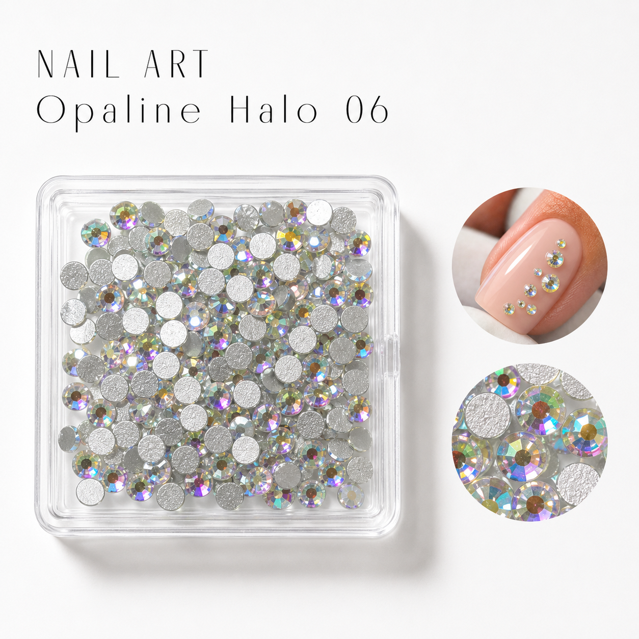 Image of Nail Art Opaline Halo 06