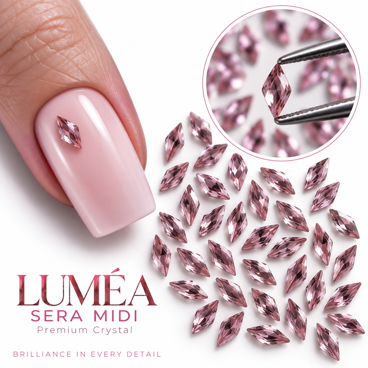 Image of Decor Nail Art Lumèa Sera Midi