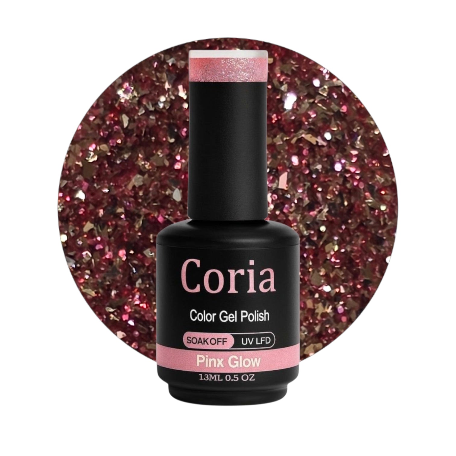 Oja Semi Coria 15 ml Pink Glow 04