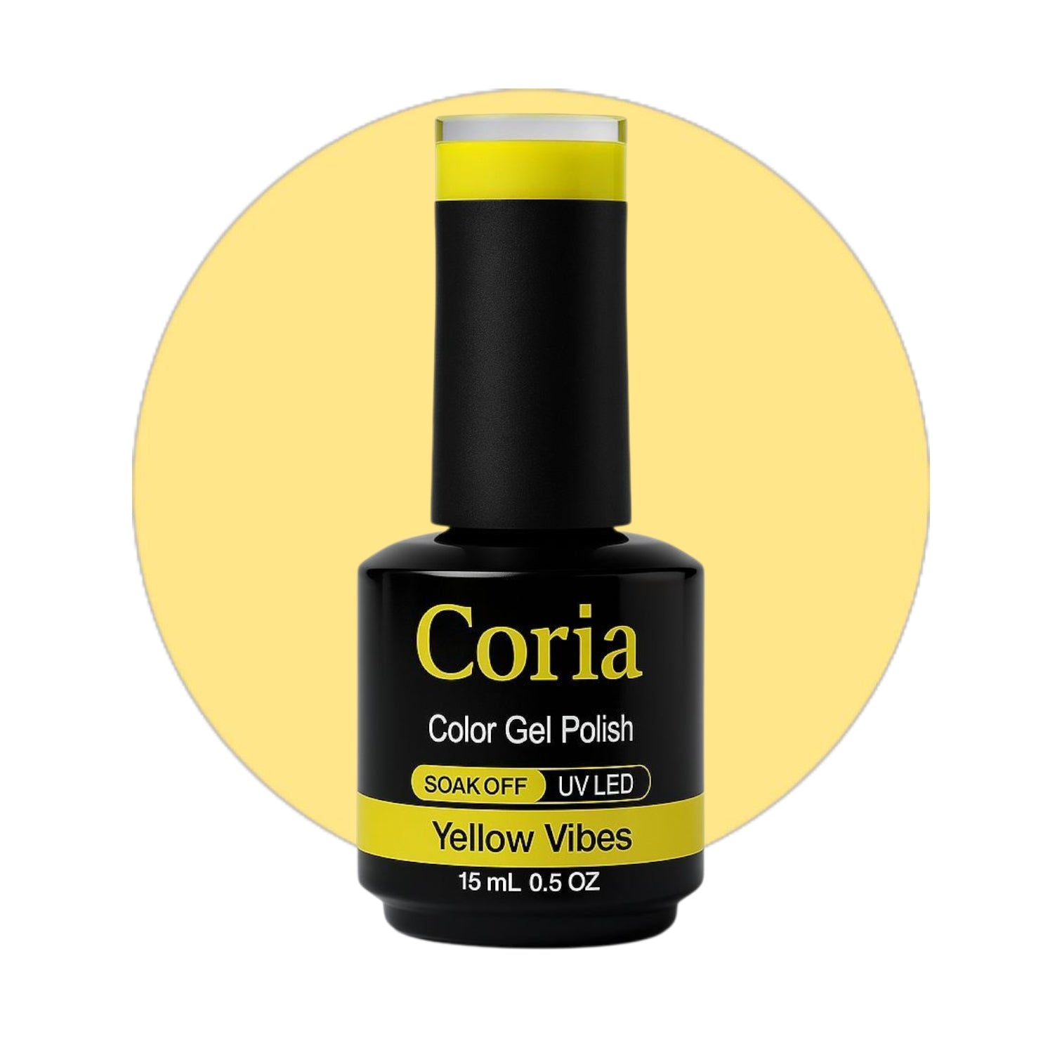 Oja Semi Coria 15 ml Yellow Vibes 02