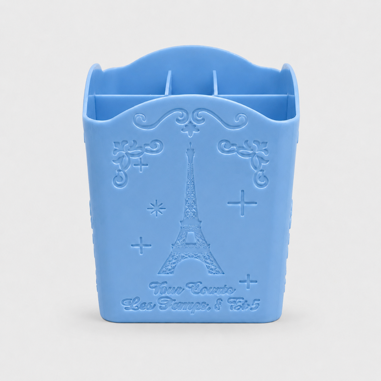 Image of Suport Pensule 4 Compartimente PARIS BLUE