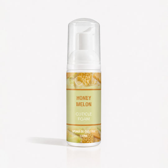 Spumă pentru cuticule Honey Melon Coria, flacon 100 ml