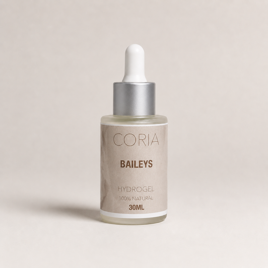 Hydrogel pentru cuticule Coria cu aromă Baileys, flacon 30 ml cu pipetă
