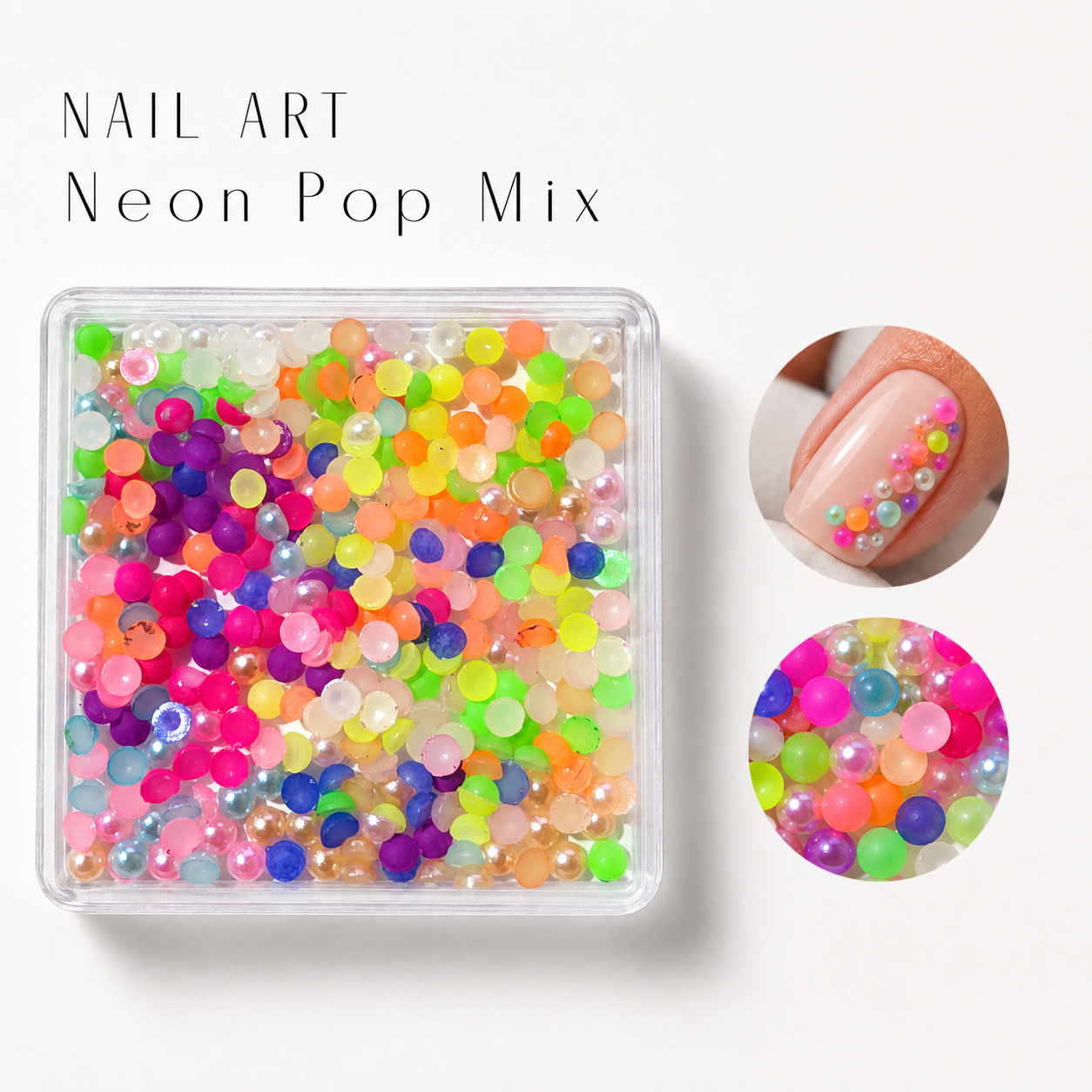Image of Nail Art Neon Pop Mix