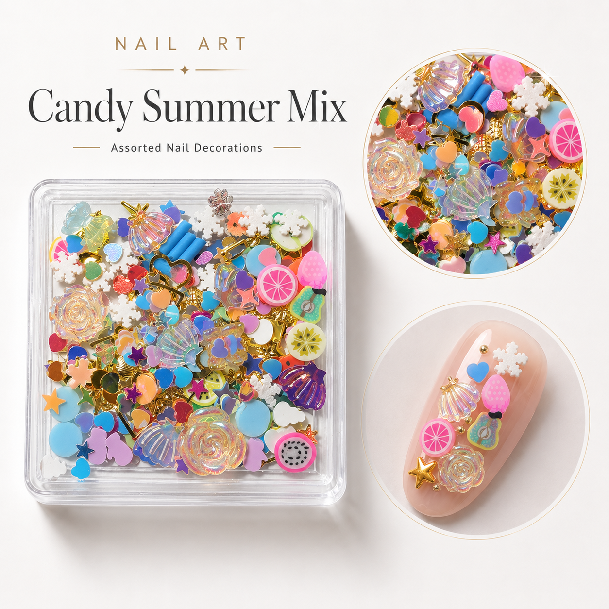 Image of Nail Art Candy Summer Mix