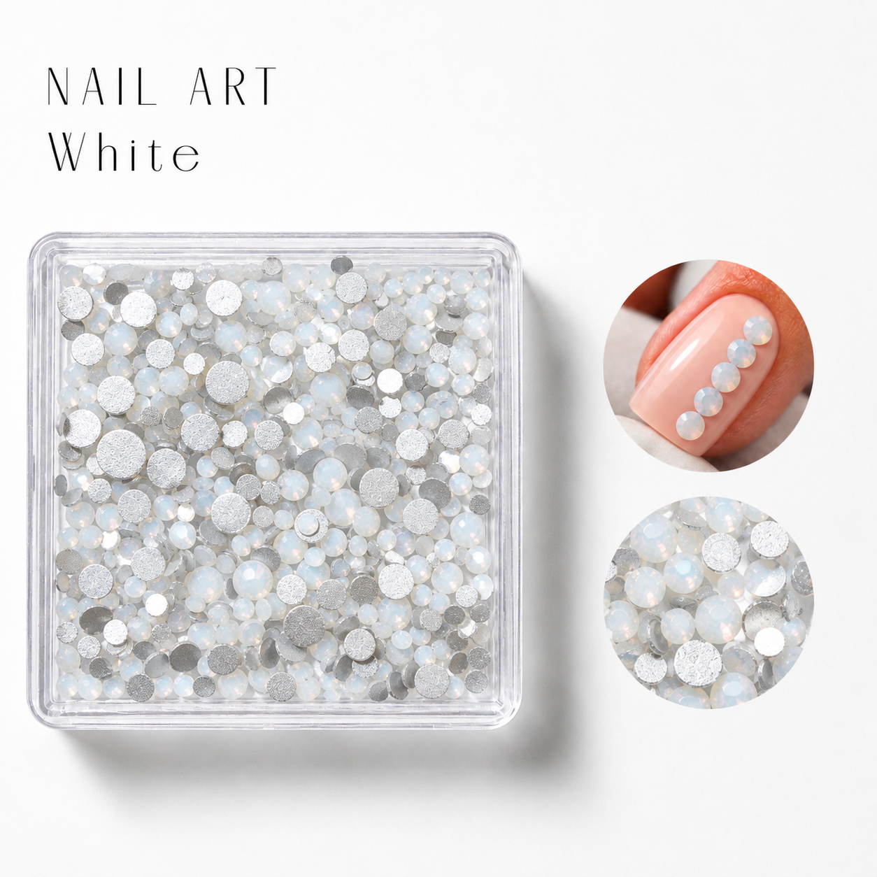 Image of Nail Art  White