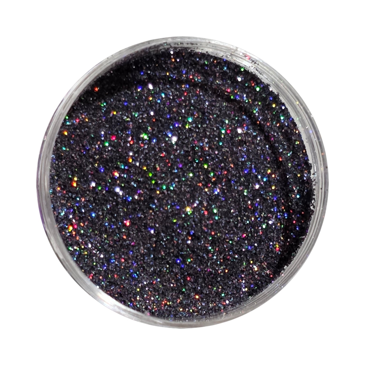 Decor Unghii Glitter Fin Black AB