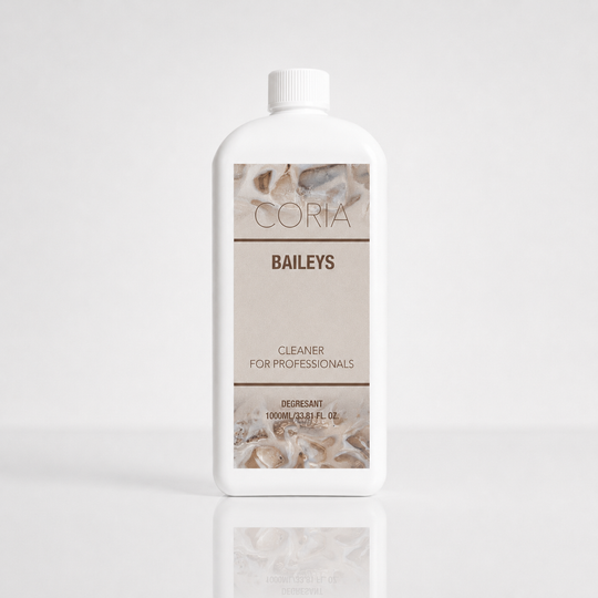 Cleaner Coria 1000 ml cu aromă de lichior cremos, flacon pentru profesioniști