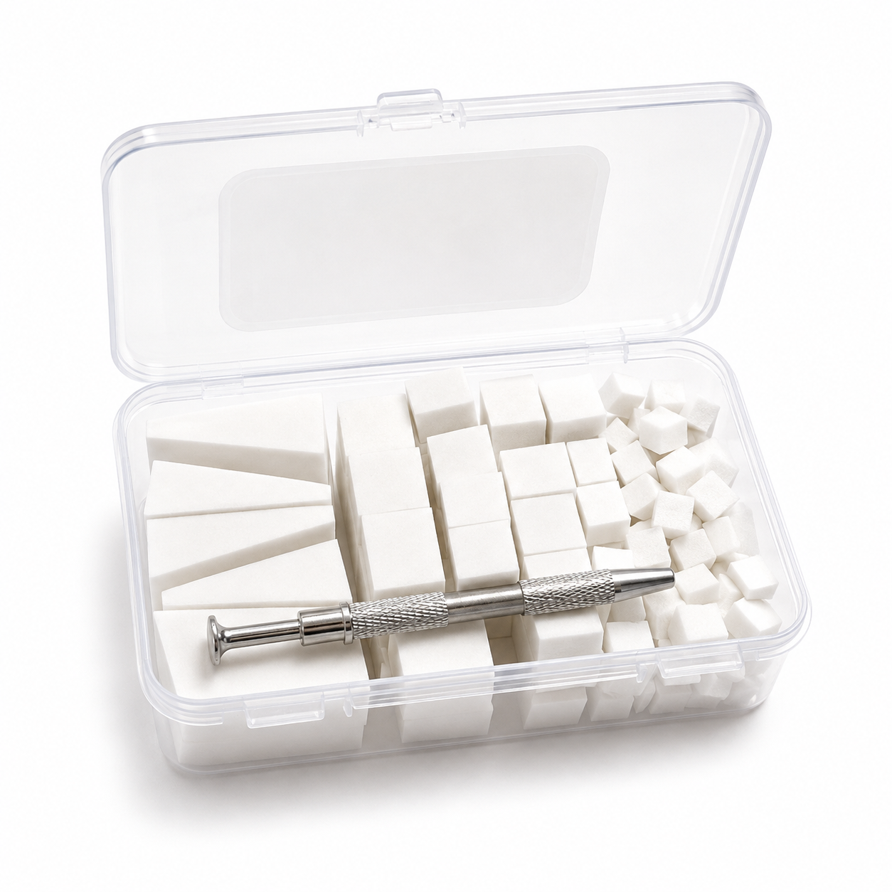 Image of Baby Boomer &Sponge Art Pro Set – 100 pcs White