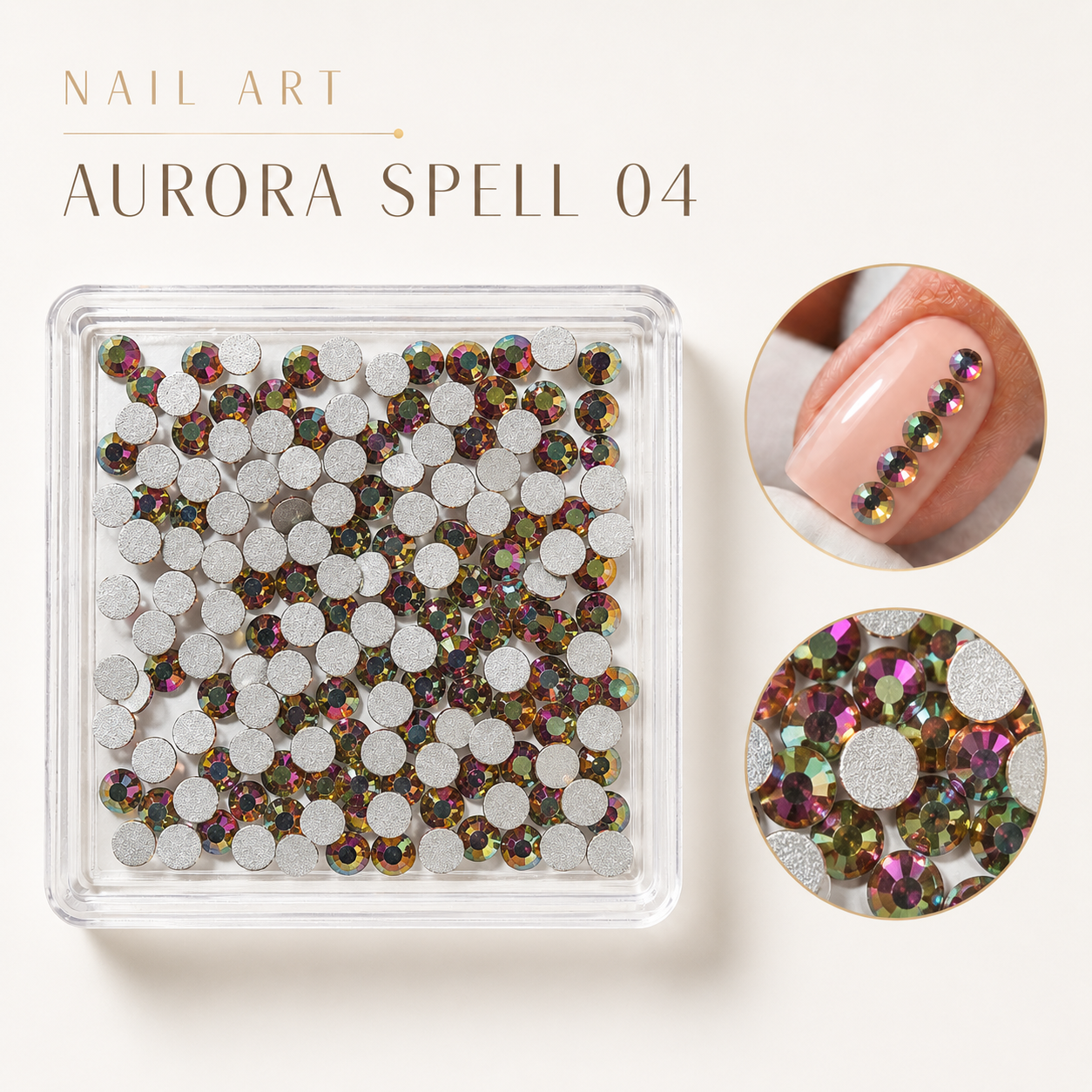 Image of Nail Art Aurora Spell 04