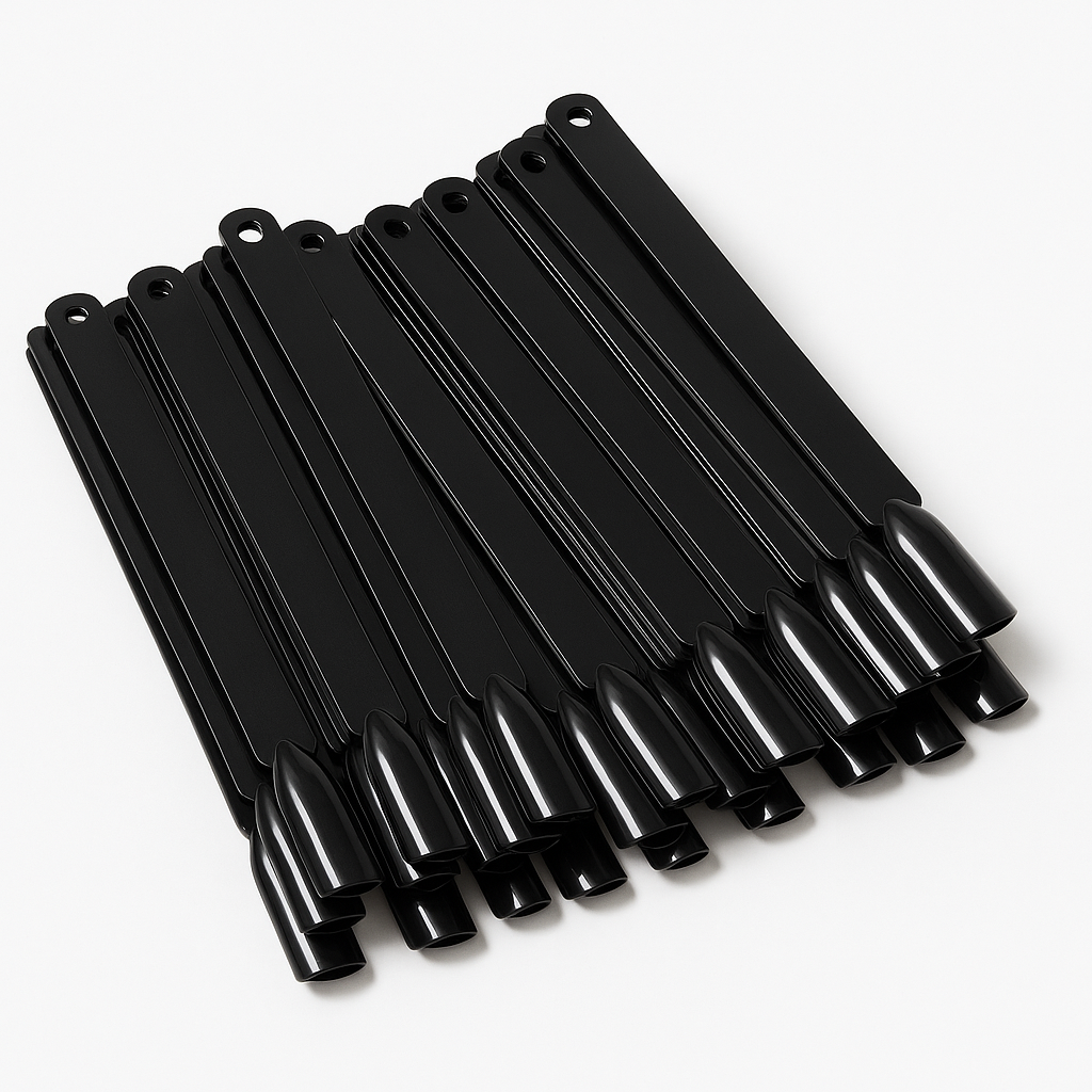 Image of Paletar expunere culoare Negru model Patrat 50 pozitii GEX