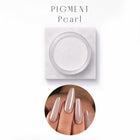 Pigment Glazed Pearl Coria – borcan cu pigment perlat și unghii cu efect perlat
