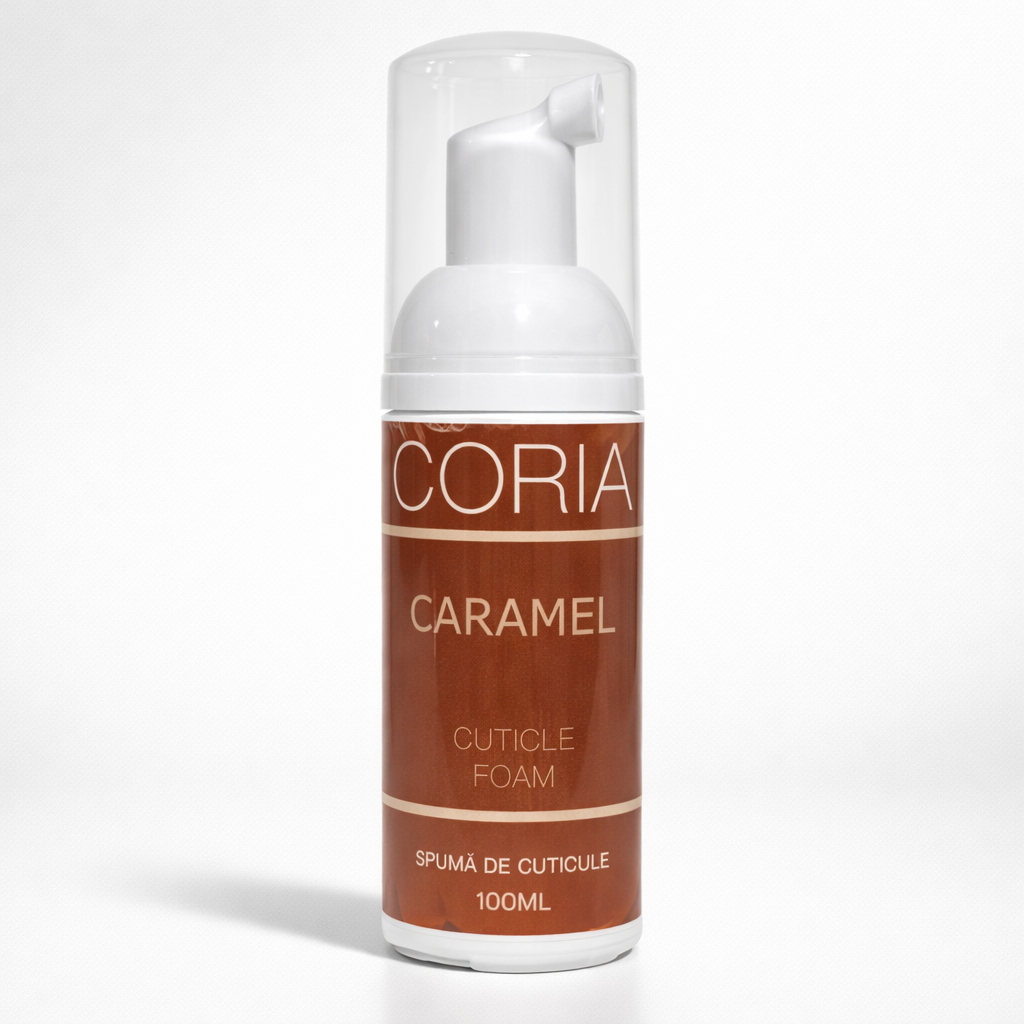 Spuma pentru cuticule 100 ml Caramel