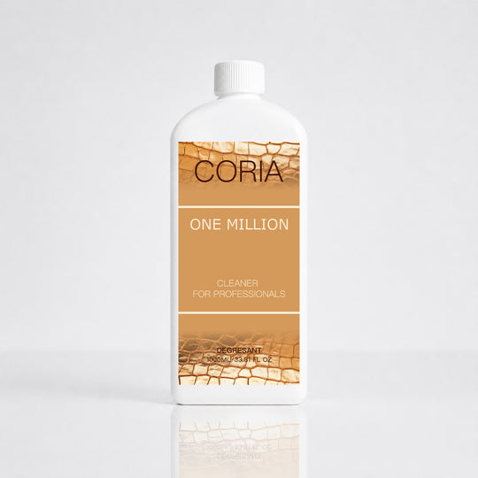 Cleaner Coria One Million 1000 ml – flacon alb cu etichetă aurie