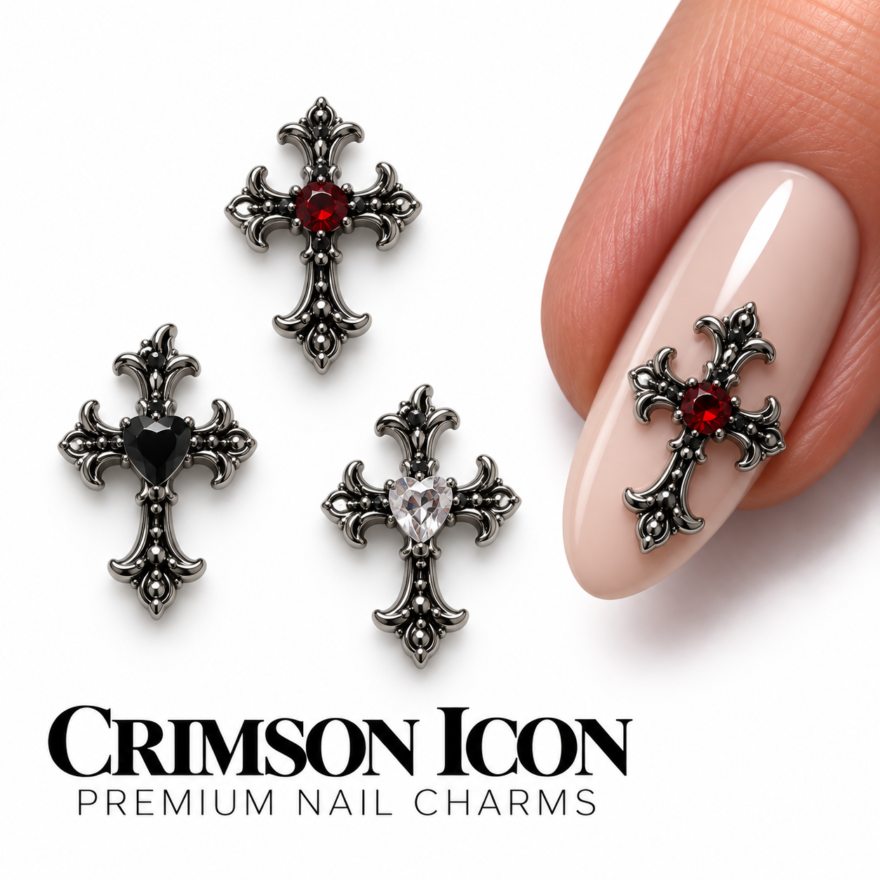 Image of Nail Art Crimson Icon