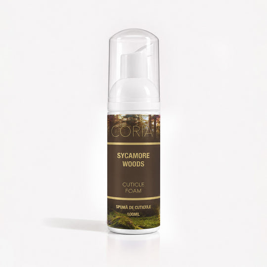 Spumă pentru cuticule Sycamore Woods Coria, flacon 100 ml