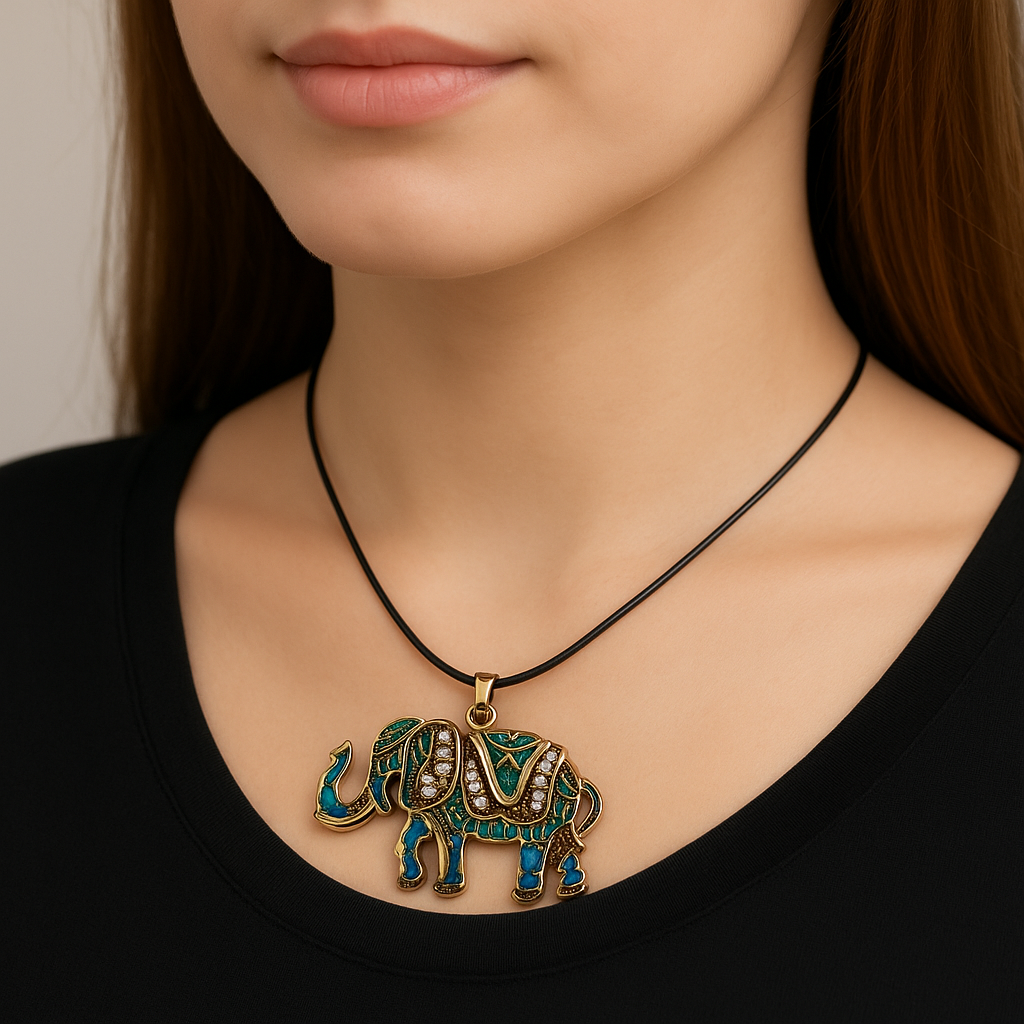 Colier Color Elephant