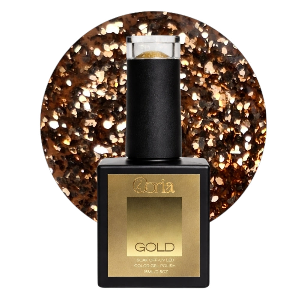Image of Oja Semipermanenta 15ml Gold Nr.27