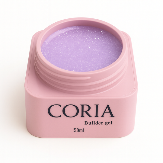 Builder Gel Galaxyra 73 Coria – borcan 50 ml cu gel lila