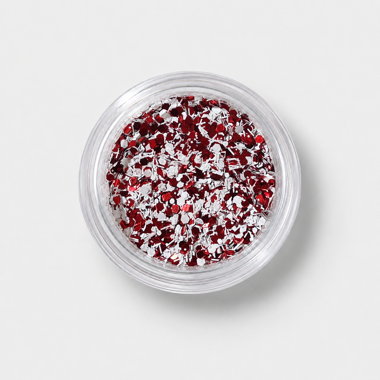 Image of Decor Unghii Glitter ALERYA RED