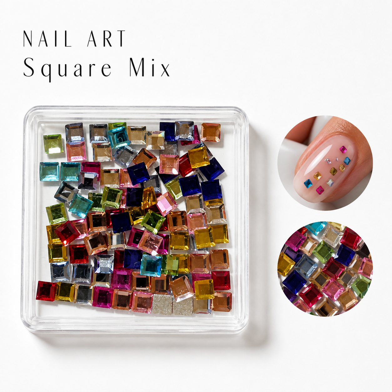 Image of Nail Art Square Mix