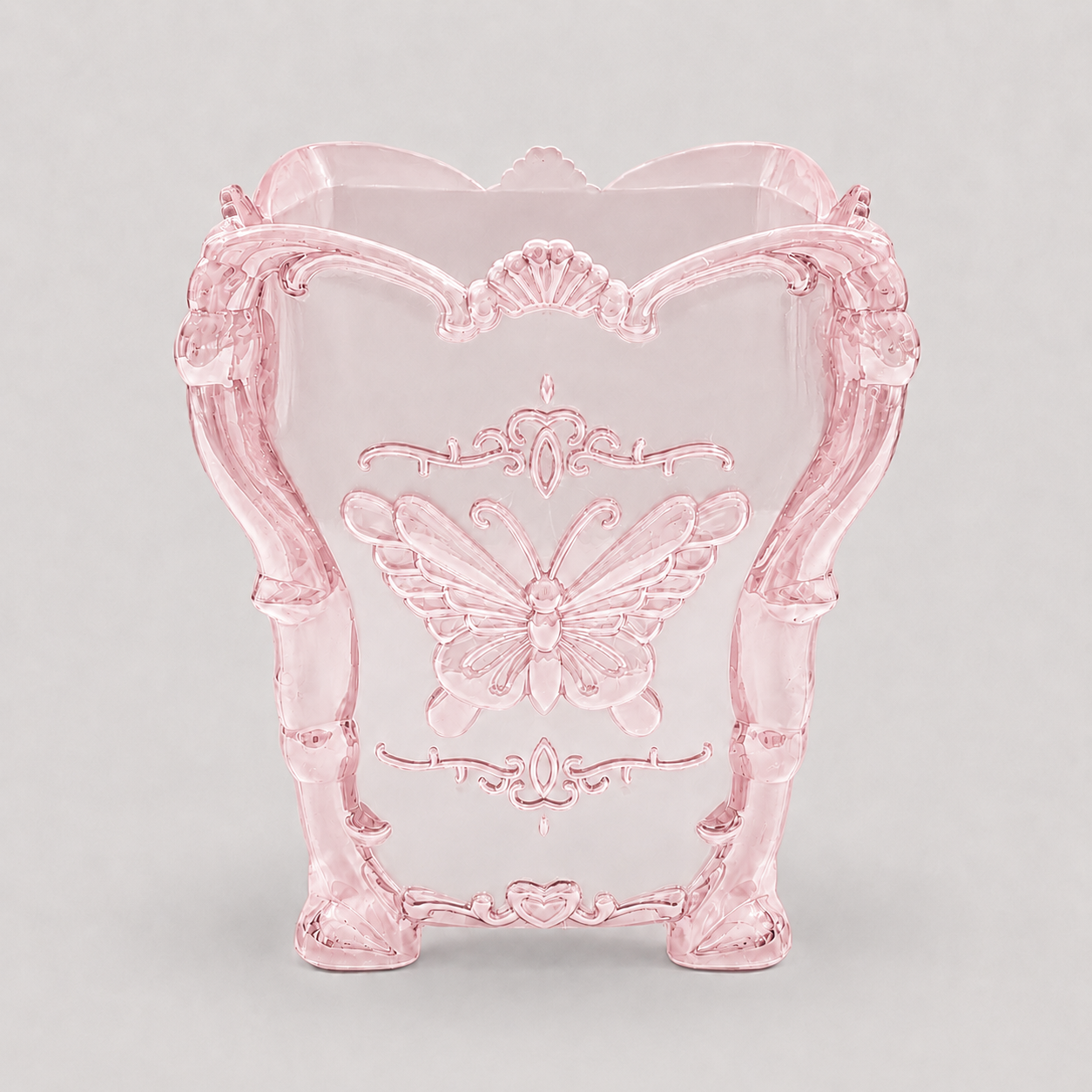 Image of Suport Pensule BUTTERFLY Clear Pink