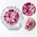 Nail Art Flower Life 05 – flori uscate magenta, cu exemplu pe unghie