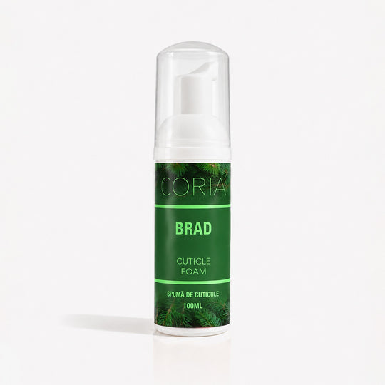 Spumă pentru cuticule Brad Coria, flacon 100 ml