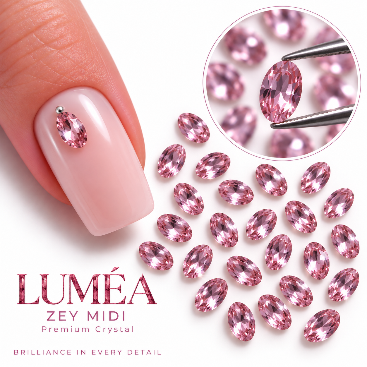 Image of Decor Nail Art Lumèa Zey Midi